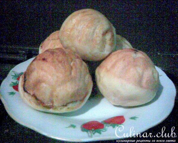 Булочки с яйцом, брынзой, зеленью ... - практически классика