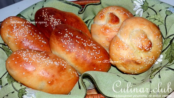 Пирожки с двумя начинками (вариант, новогодняя эстафета)