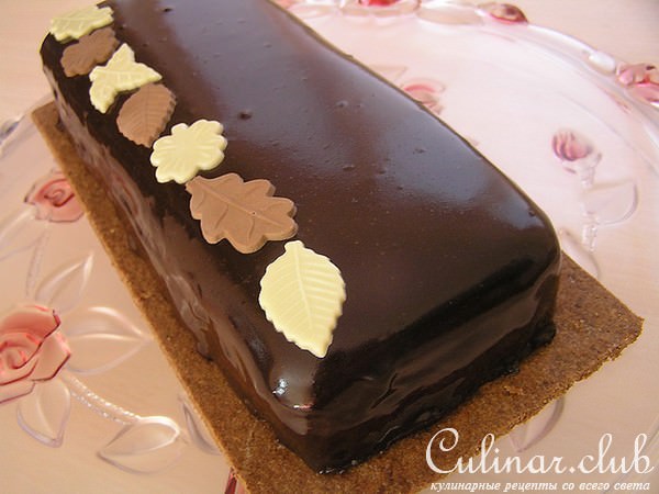 Помадка "Три шоколада" (по мотивам десерта Fondaunt aux 3 chocolats от Себастьяна Серво)