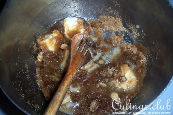 пирожные со сливочным toffee и шоколадом