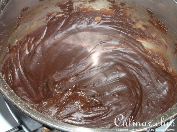 Помадка "Три шоколада" (по мотивам десерта Fondaunt aux 3 chocolats от Себастьяна Серво)