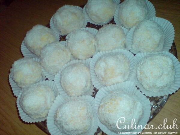 пирожные "Снежки"