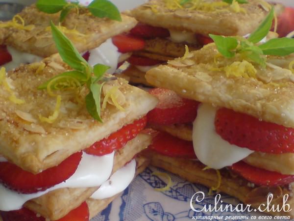 пирожное "Мильфёй" //mille-feuillе//неклассический