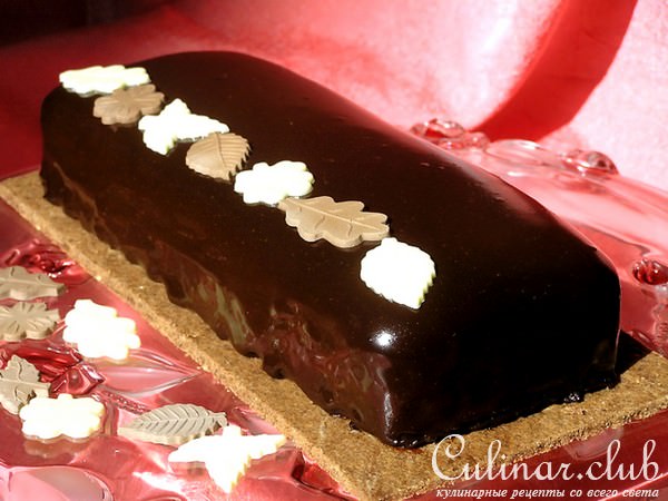Помадка "Три шоколада" (по мотивам десерта Fondaunt aux 3 chocolats от Себастьяна Серво)