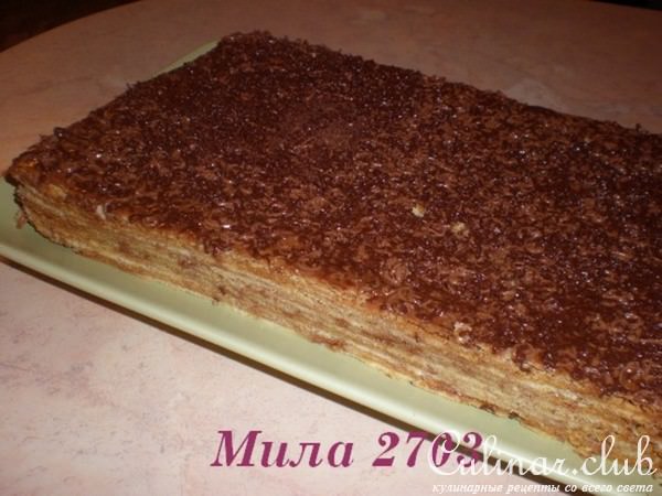 Торт – пирожное «МИКАДО»