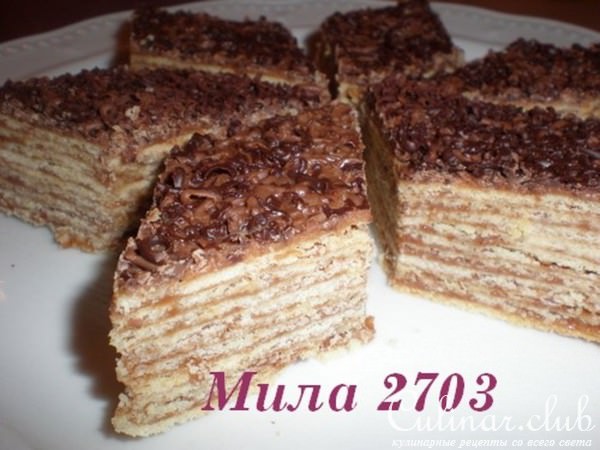 Торт – пирожное «МИКАДО»