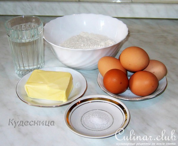 Пирожное ЭКЛЕР (вариант)