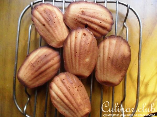Madeleines - пирожные "Мадлен" или просто мадленки