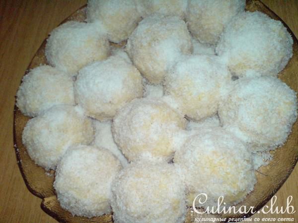 пирожные "Снежки"