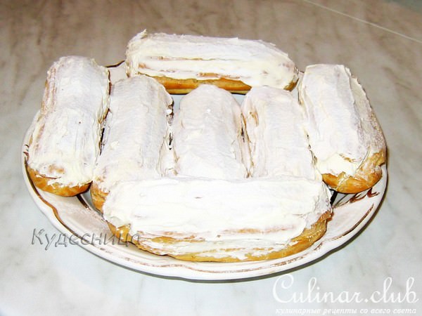 Пирожное ЭКЛЕР (вариант)