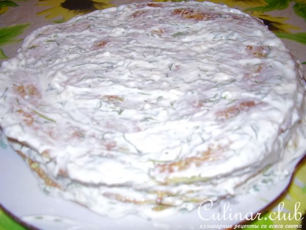 торт из кабачков