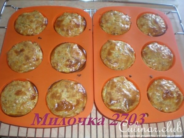 Простые картофельные «кексы» с мясом