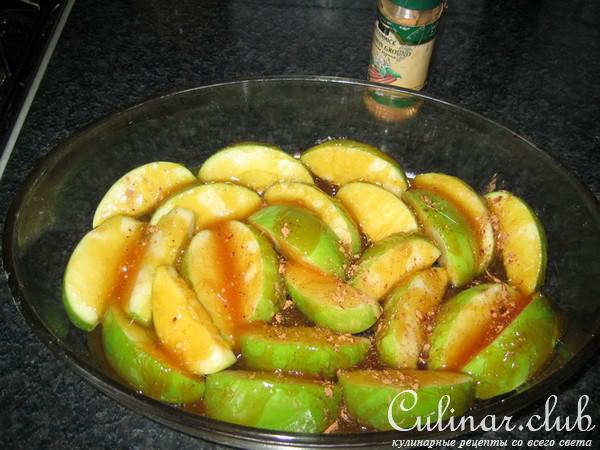 Пирог с яблоками французский