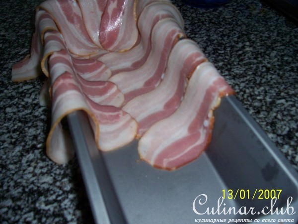 мясо в беконе