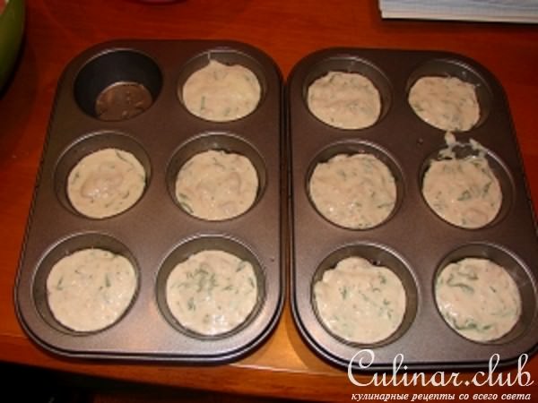 Маффины с тунцом