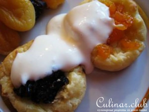 Творожные лепёшки с начинкой(вариант)