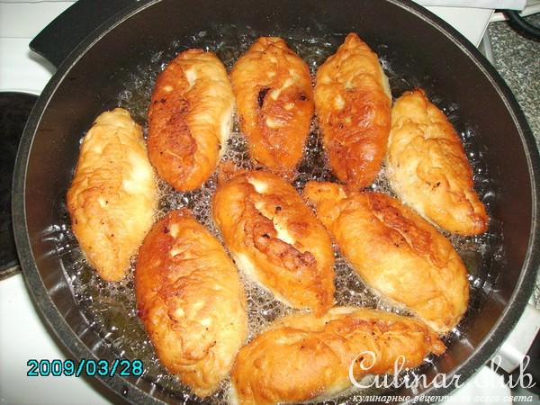 Дрожжевое тесто для пирогов и беляшей