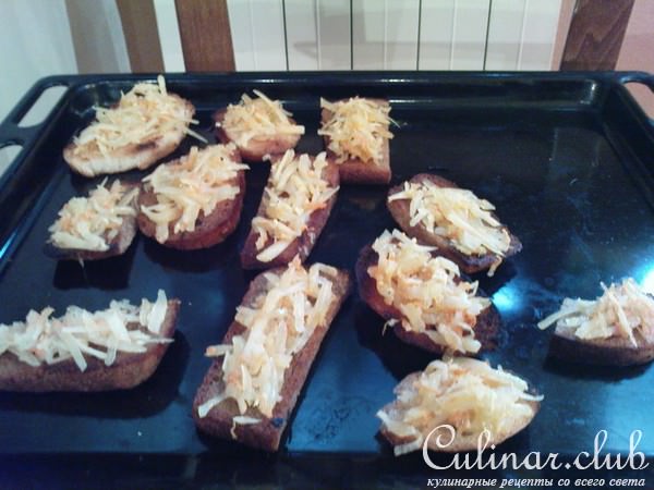 греночки с сыром и чесночком