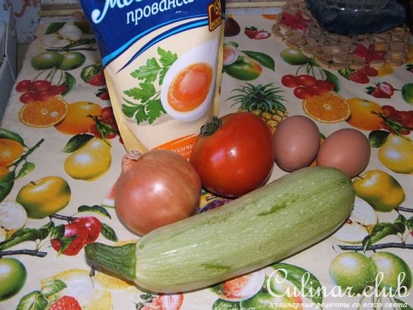 Закуска из кабачков
