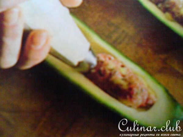 Лодочки из цуккини