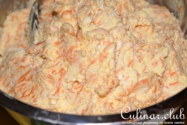 Сырники с сырой морковью