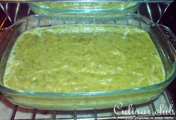 Пирог-паштет со стручковой фасолью
