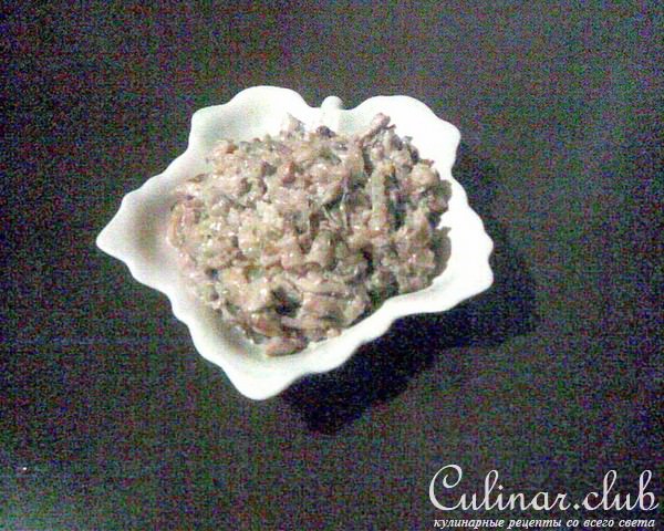 Вешенки со сметаной (грибная икра)