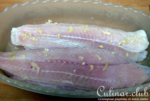 Морской язык в ореховой панировке
