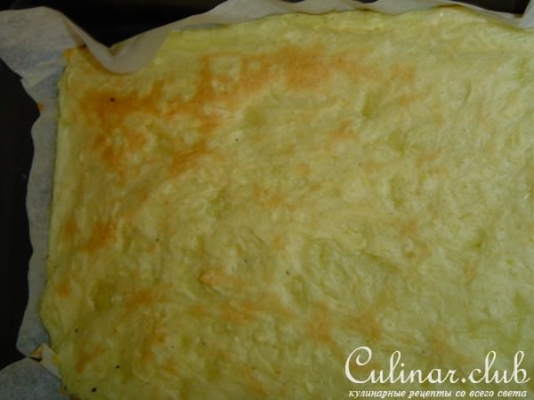 Постный картофельный рулет с грибами и овощами
