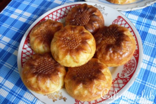Сырники с клюквой из духовки
