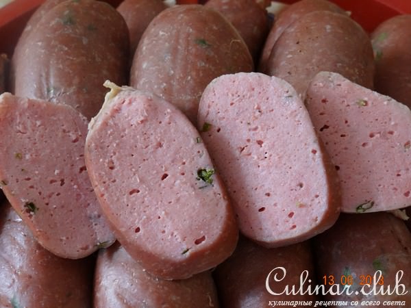 Сардельки молочные детские (духовые-порционные)