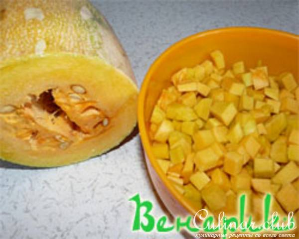 каша пшенная с тыквой в горшочке