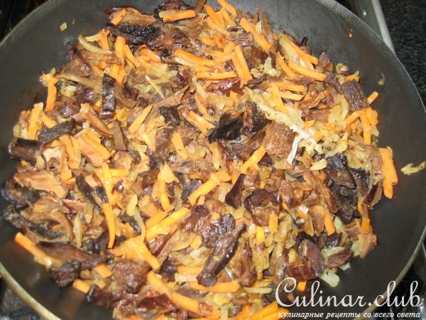 Гречка с сушеными грибами