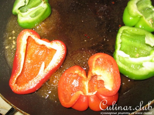 мариннованые перцы фаршированные зеленью