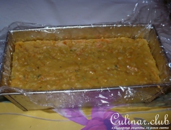 Паштет из гороха с овощами и орехами