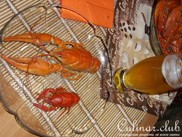 Раки в молоке и пиве