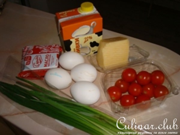 Яйца-кокот со сливками