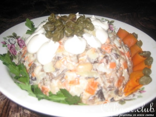 Салат"Орловичи"