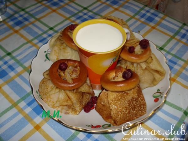 Блинчики "подарочек" (вариант)