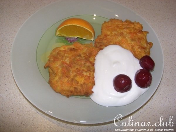 Морковные котлеты
