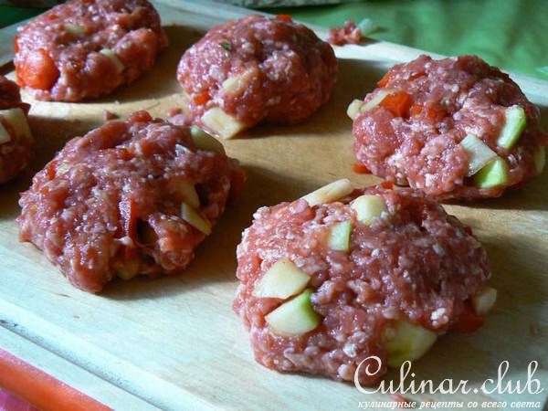 Котлеты "На здоровье" с овощами в овсяной панировке