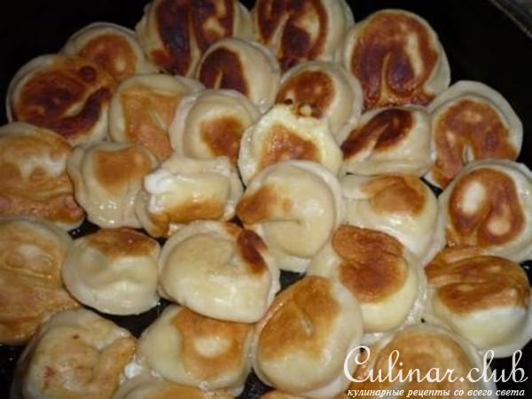 Вареники с фетой и козьим сыром