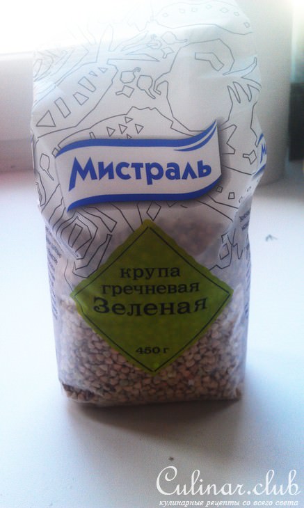 Каша из зеленой гречки