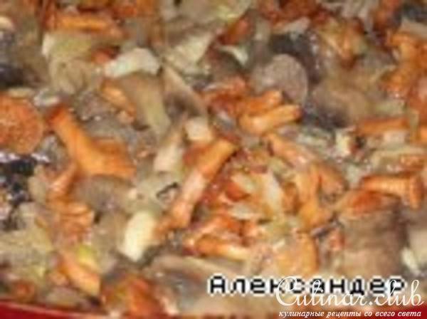 Каша "Ассорти" с тыквой и грибами"