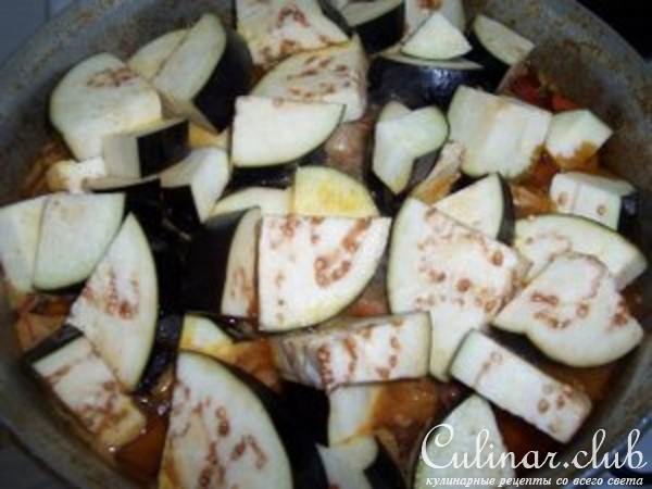 Индюшатина (красное мясо) с овощами.