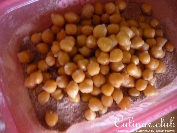 Сладкий попкорн из нута