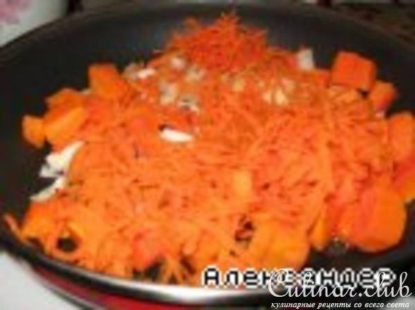 Каша "Ассорти" с тыквой и грибами"