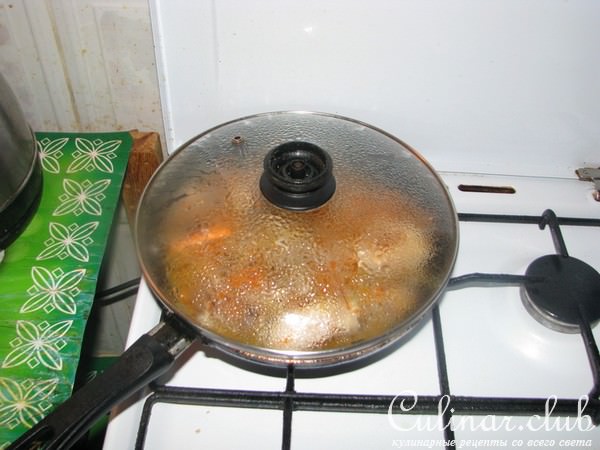 курица в остром соусе