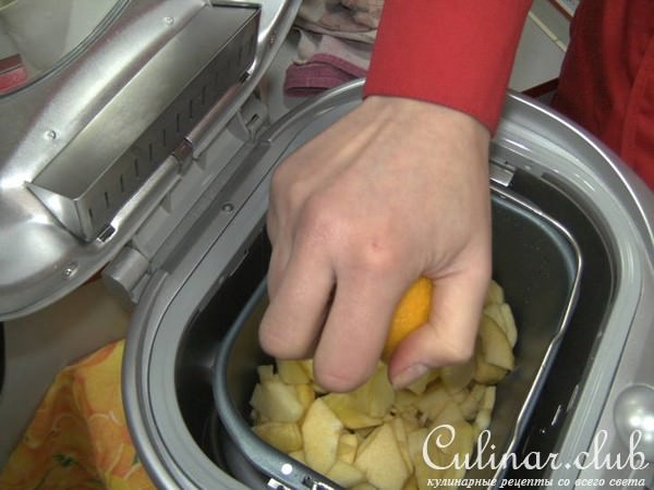 Яблочный джем из хлебопечки!!!