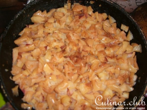 Запеканка с яблоками